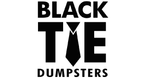 Black Tie Dumpsters logo