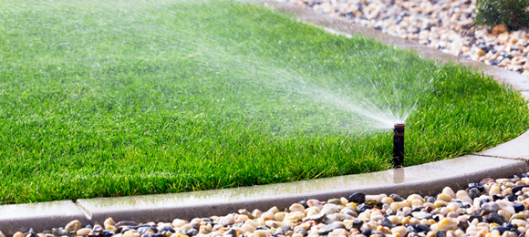 make sure your lawn sprinkler isn't leaking