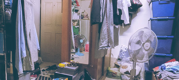 effects of a cluttered home