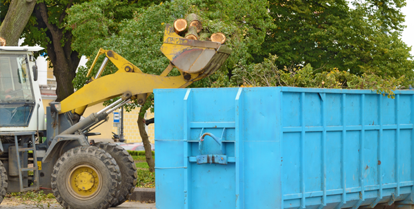 Rent a dumpster for several weeks for a large project