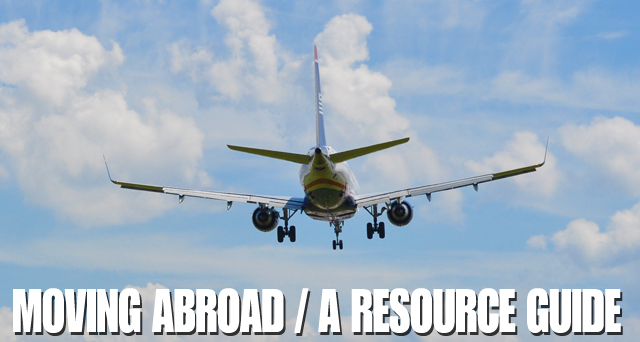 Moving abroad - airplane